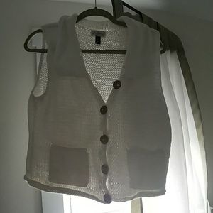 J marco cotton sweater vest